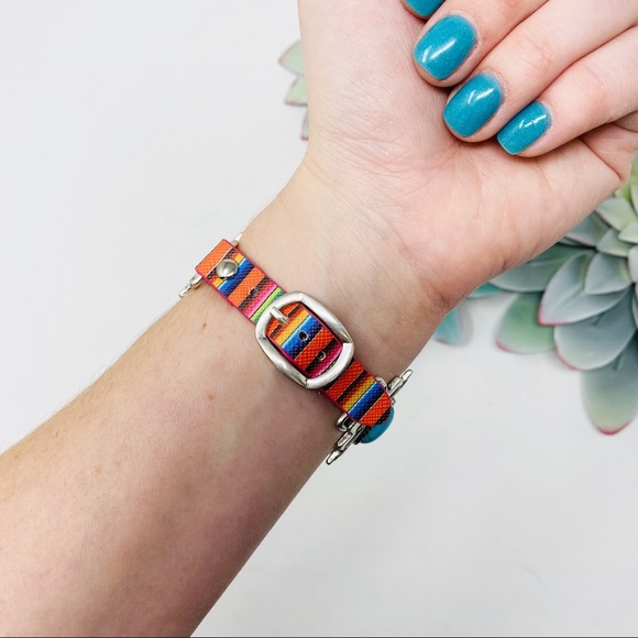 Western Aztec Apple Watch Band - Serape - Picture 5 of 6